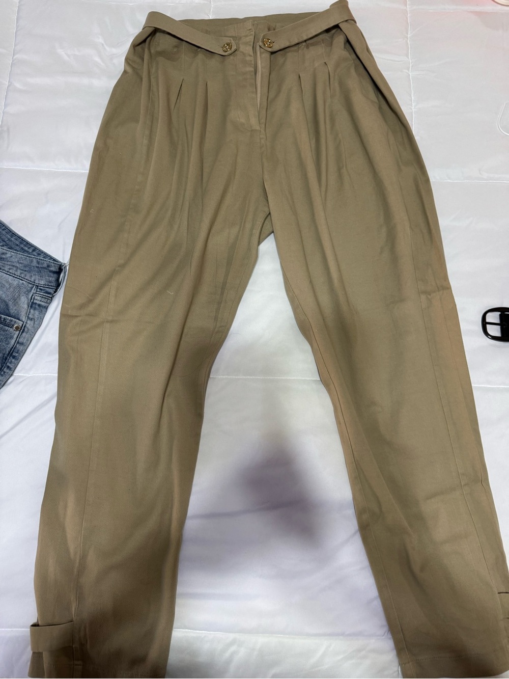 Halston Heritage Khaki trousers